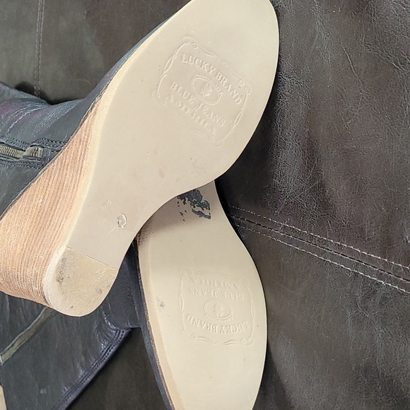 Lucky Brand leather boots! - Picture 6 of 7